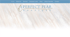 Desktop Screenshot of aperfectpearboutique.com